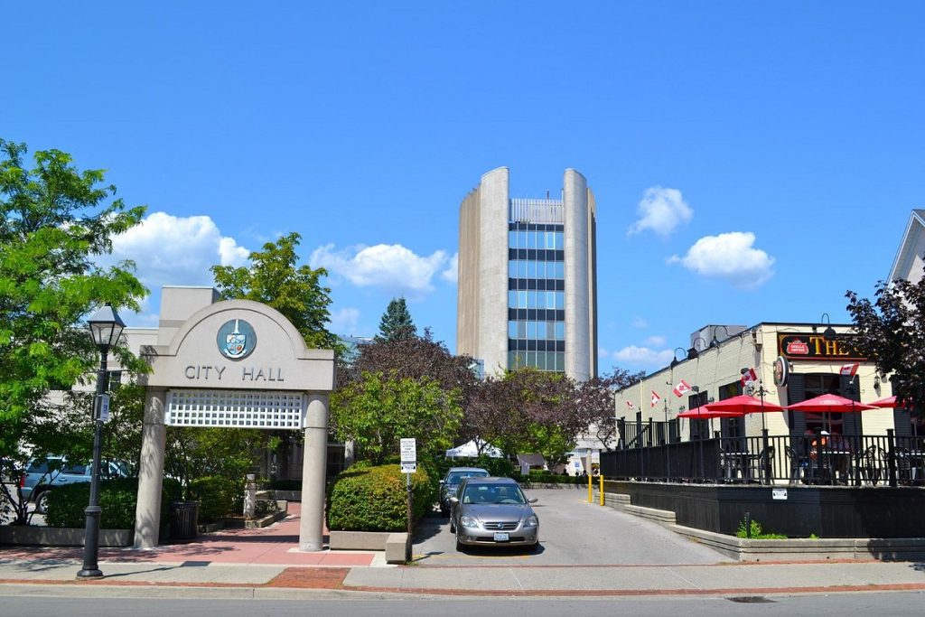 A Picture Of The Burlington City Hall